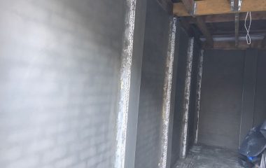 Cement Rendered wall